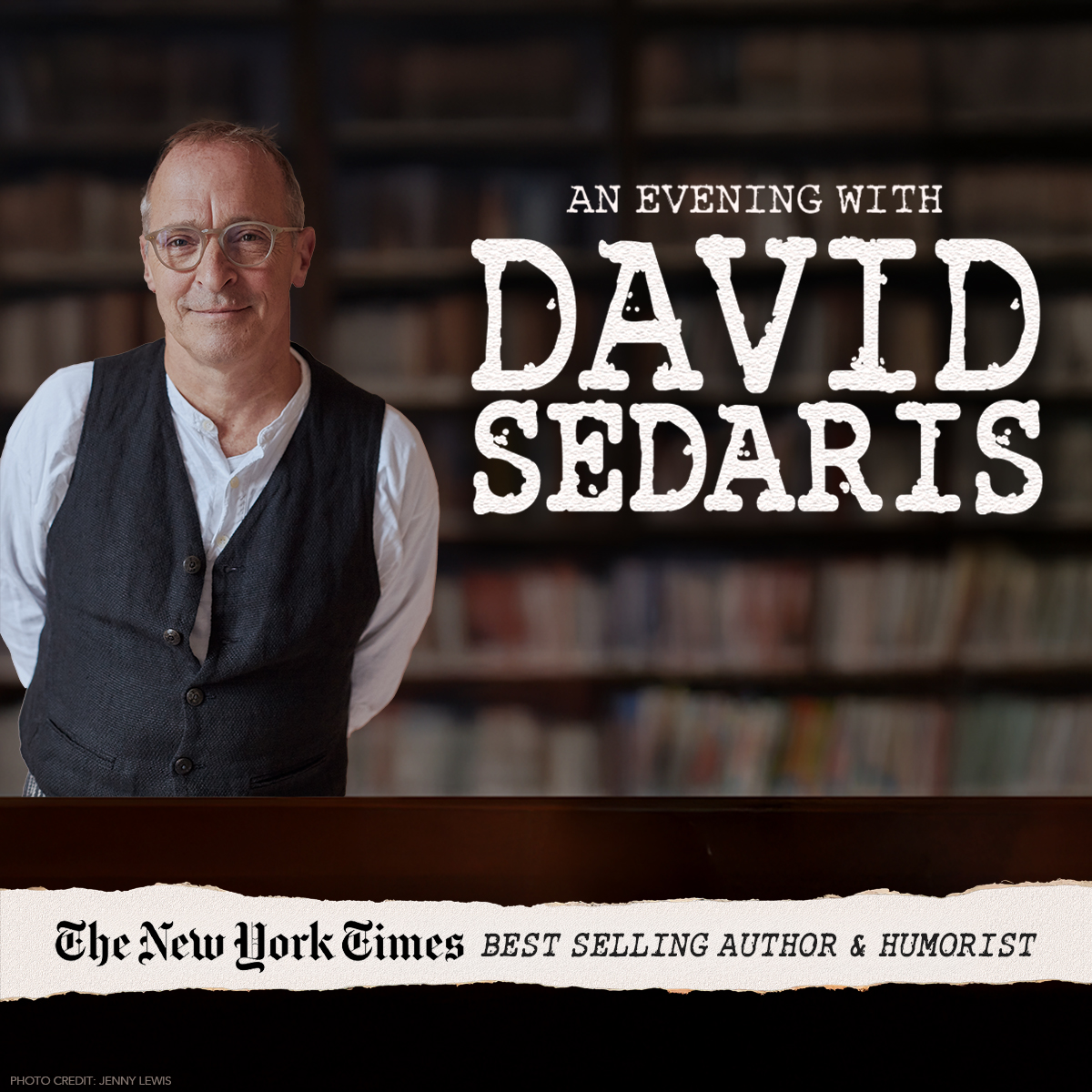 David Sedaris at Centennial Hall